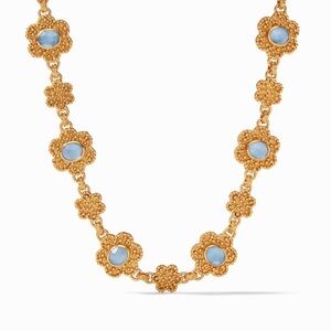 Julie Vos NWT Authentic Rare Luxury Spring Flower Stations Statement Necklace